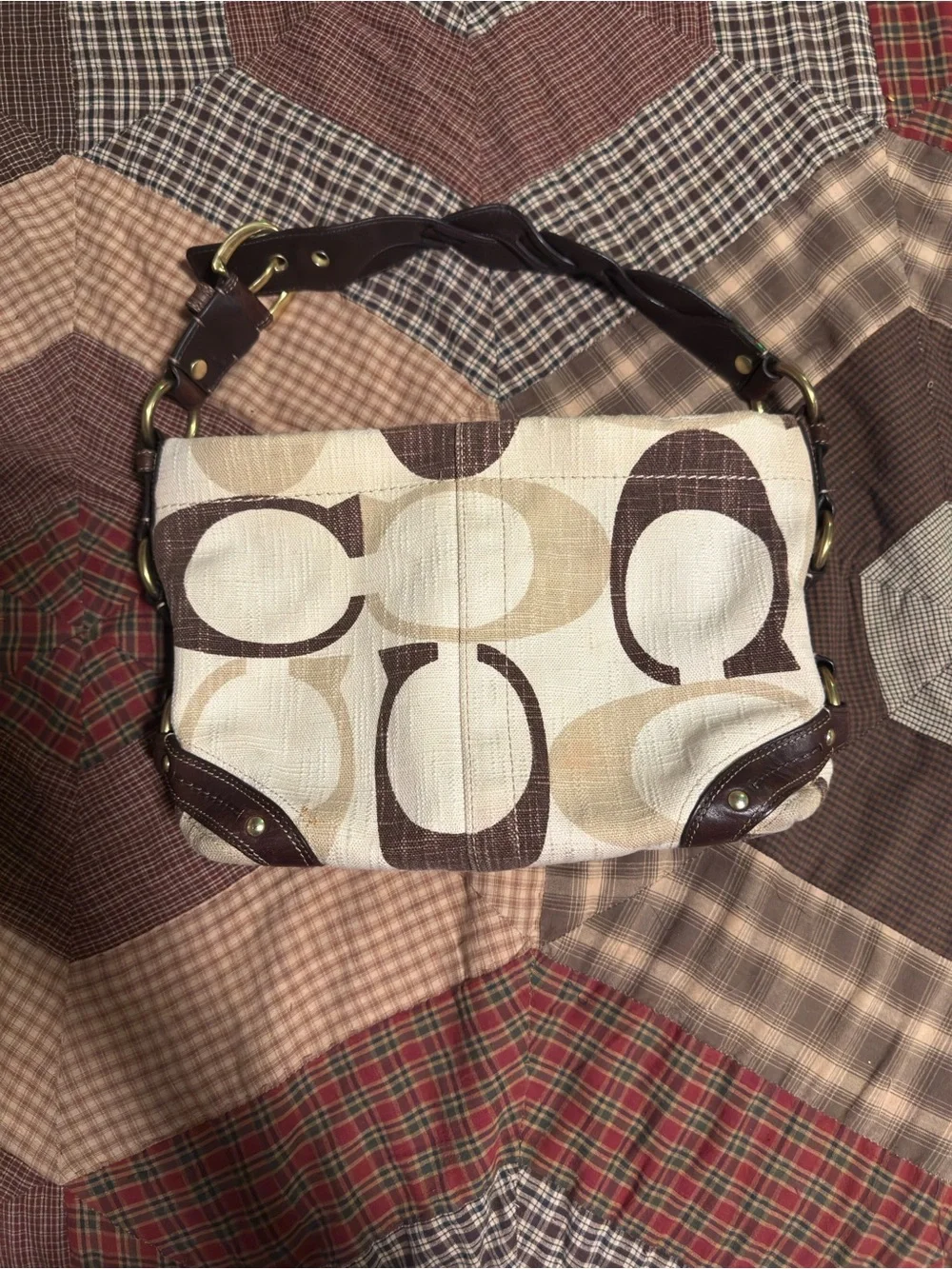 vintage coach carly bag